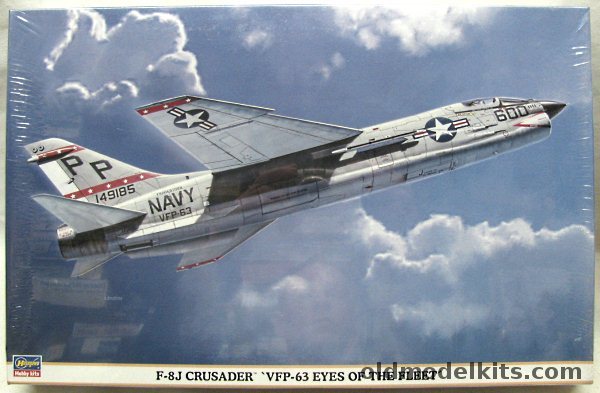 Hasegawa 1/48 Vought F-8J Crusader - US Navy VFP-63 Eyes of the Fleet, 09699 plastic model kit